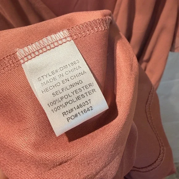 Baltic Born Women’s Maxi Dress - Rust Brown Flowing Skirt - Picture 7 of 7